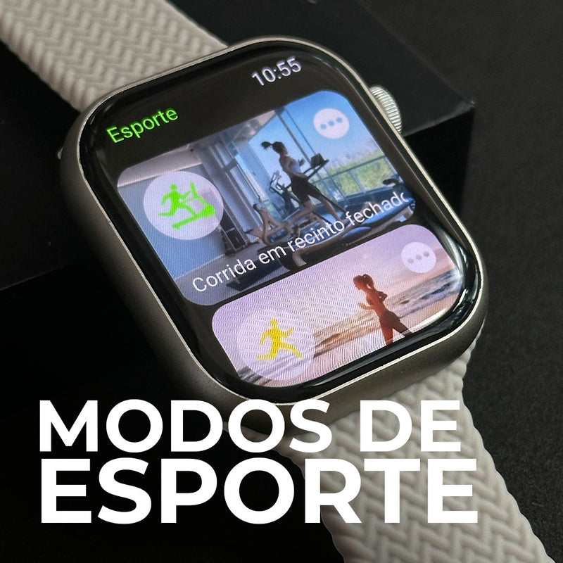 Xw9 Pro Smartwatch - Tela Amoled E Cpu Dual Core