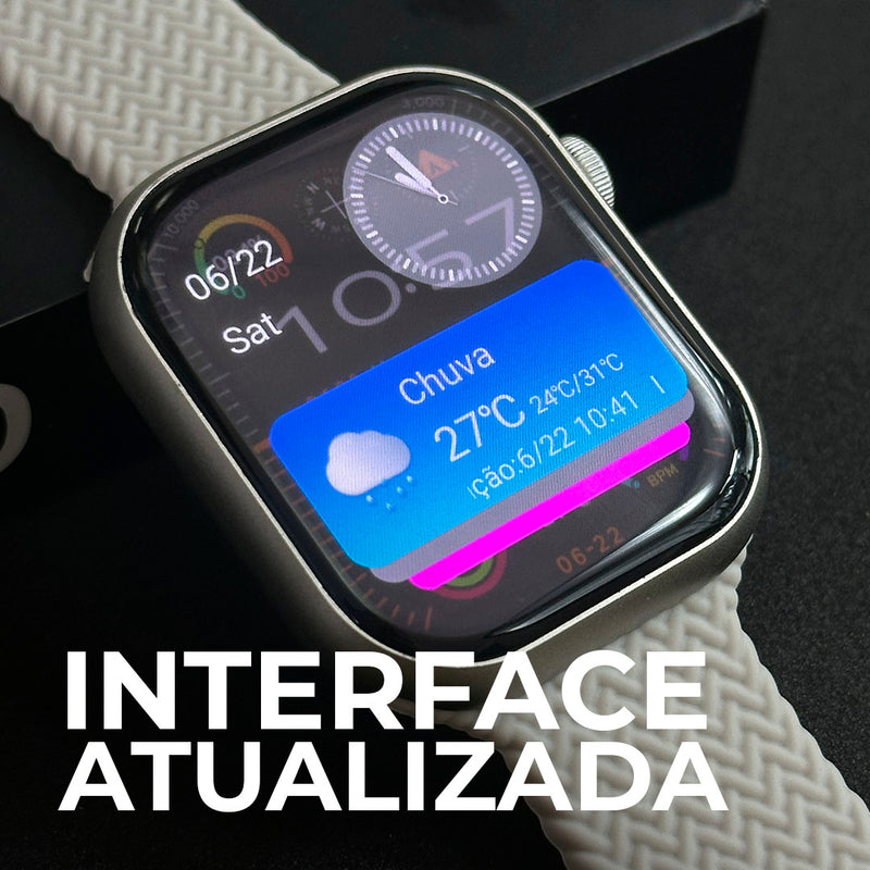 Xw9 Pro Smartwatch - Tela Amoled E Cpu Dual Core