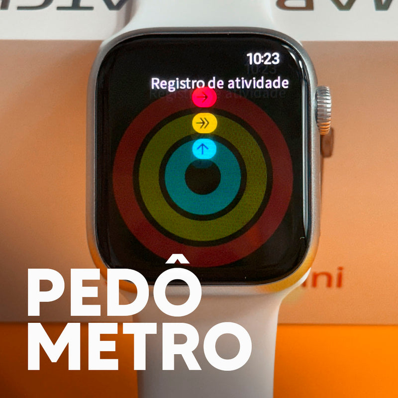 Series 9 mini Smartwatch - AMOLED - 4GB memória interna